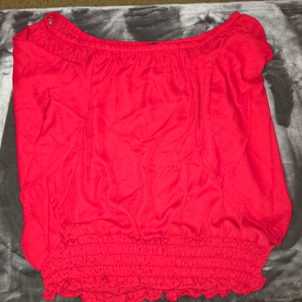 Red New Look Dress Shirt